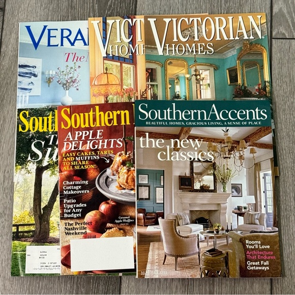 Other - Lot of Home Decor Magazines - Veranda, Victorian Homes, Southern Accents & More!